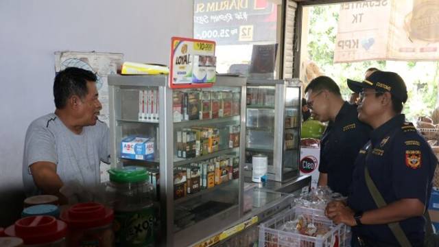 Razia Barang Kena Cukai Ilegal Gencar Digelar Di Bojonegoro
