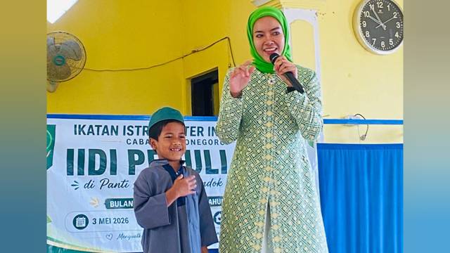 Edukasi Cara Praktik Cuci Tangan yang Benar untuk Anak Panti, Minggu (3/5), di Sukosewu. Foto : dok./Rinna H.