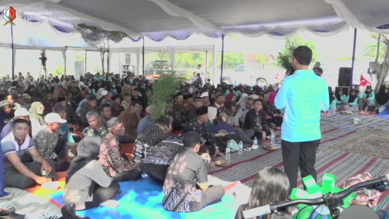 Bupati Wahono Medhayoh ke Desa Ngraho Gayam Untuk Serap Aspirasi Warga Dan Gali Potensinya