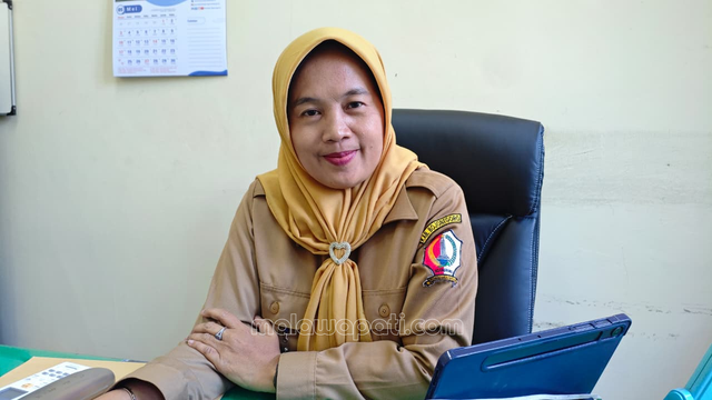 Profil&nbsp;Sekretaris Dinas Peternakan dan Perikanan Kabupaten Bojonegoro Elfia Nuraini. Foto : Rinna H.