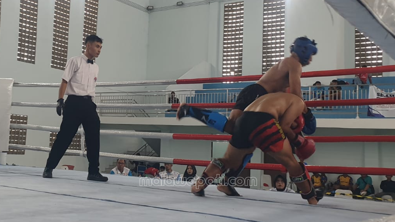 Dua Medali Emas PORKAB II Bojonegoro 2026 Cabor Kicboxing Disabet Kecamatan Kota