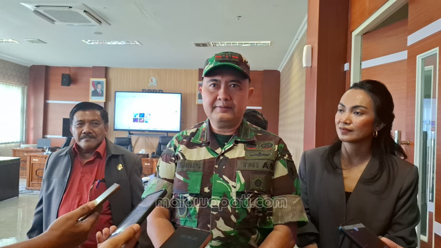 Komandan Kodim (Dandim) 0813/Bojonegoro, Letkol Inf Dedy Dwi Wijayanto. Foto : Rinna H.&nbsp;