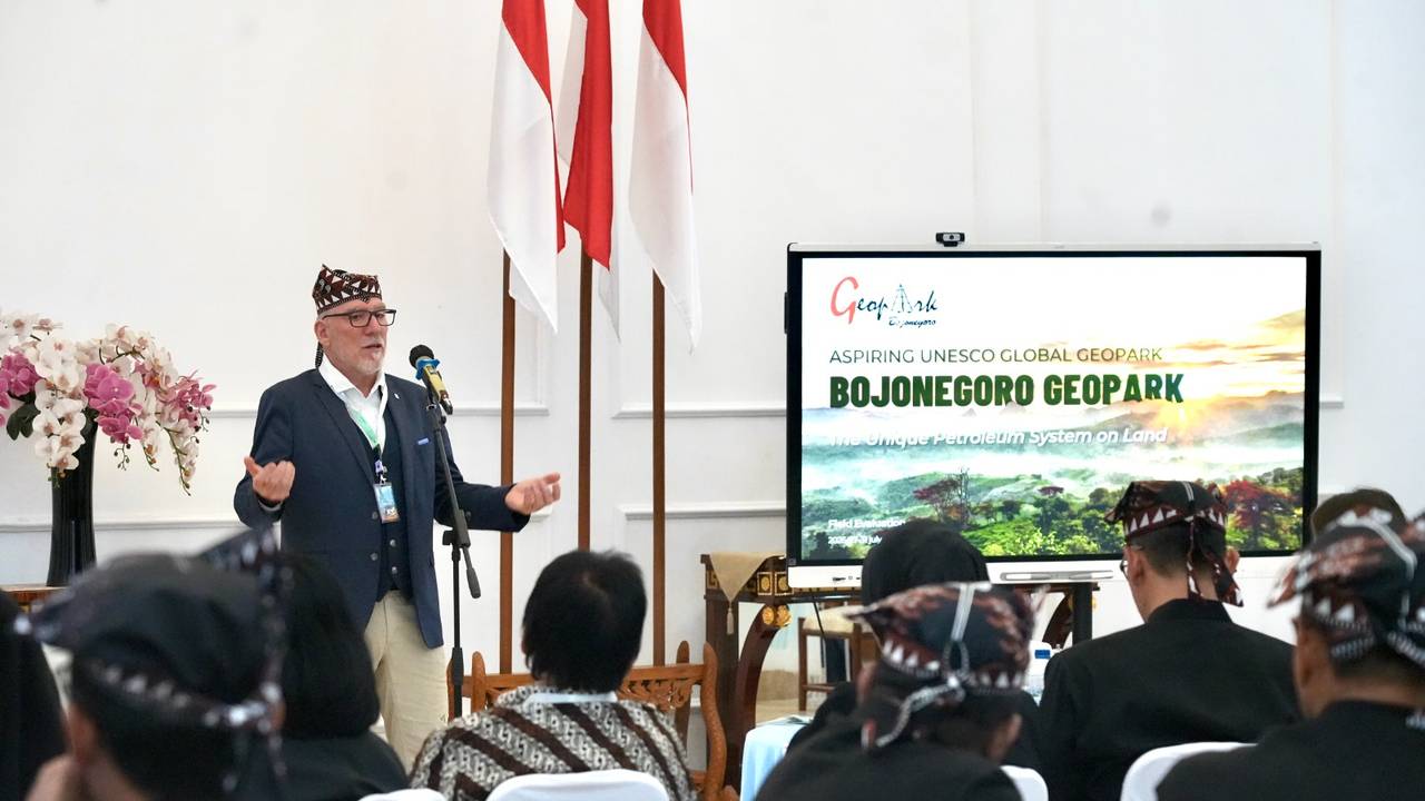 Tim Asesor UNESCO Datangi Geopark Bojonegoro, Wahono Nurul Optimis Raih Pengakuan UNESCO Global Geopark (UGGp)