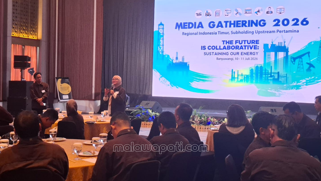 Suasana peserta&nbsp;kegiatan Media Gathering 2026 Regional Indonesia Timur, Jum'at (10/7). Foto : Rinna H.