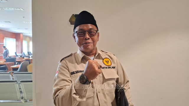 Profil Ketua PKDI Kabupaten Bojonegoro, Sudawam. Foto : rinna H.