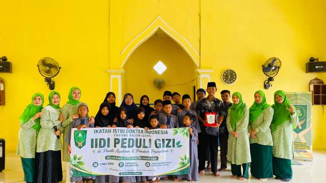 Aksi Sosial IIDI Bojonegoro “IIDI Peduli Gizi” di Sukosewu, Salurkan Bantuan dan Edukasi Kesehatan