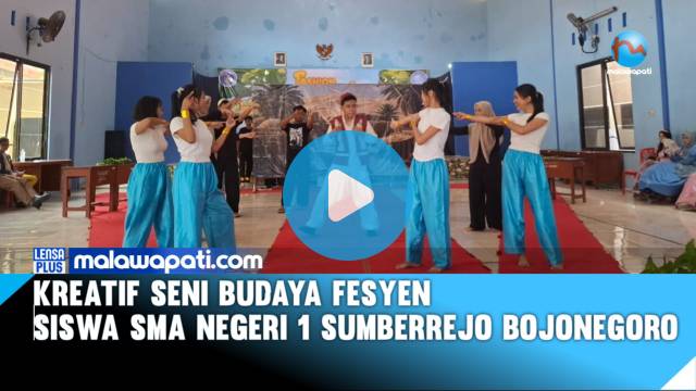 Kreatif Seni Budaya Fesyen Siswa SMA Negeri 1 Sumberrejo Bojonegoro