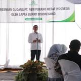 Bupati Wahono Resmikan Pabrik Pengolahan Porang di Sekar Dukung Tumbuhnya Investasi di Bojonegoro