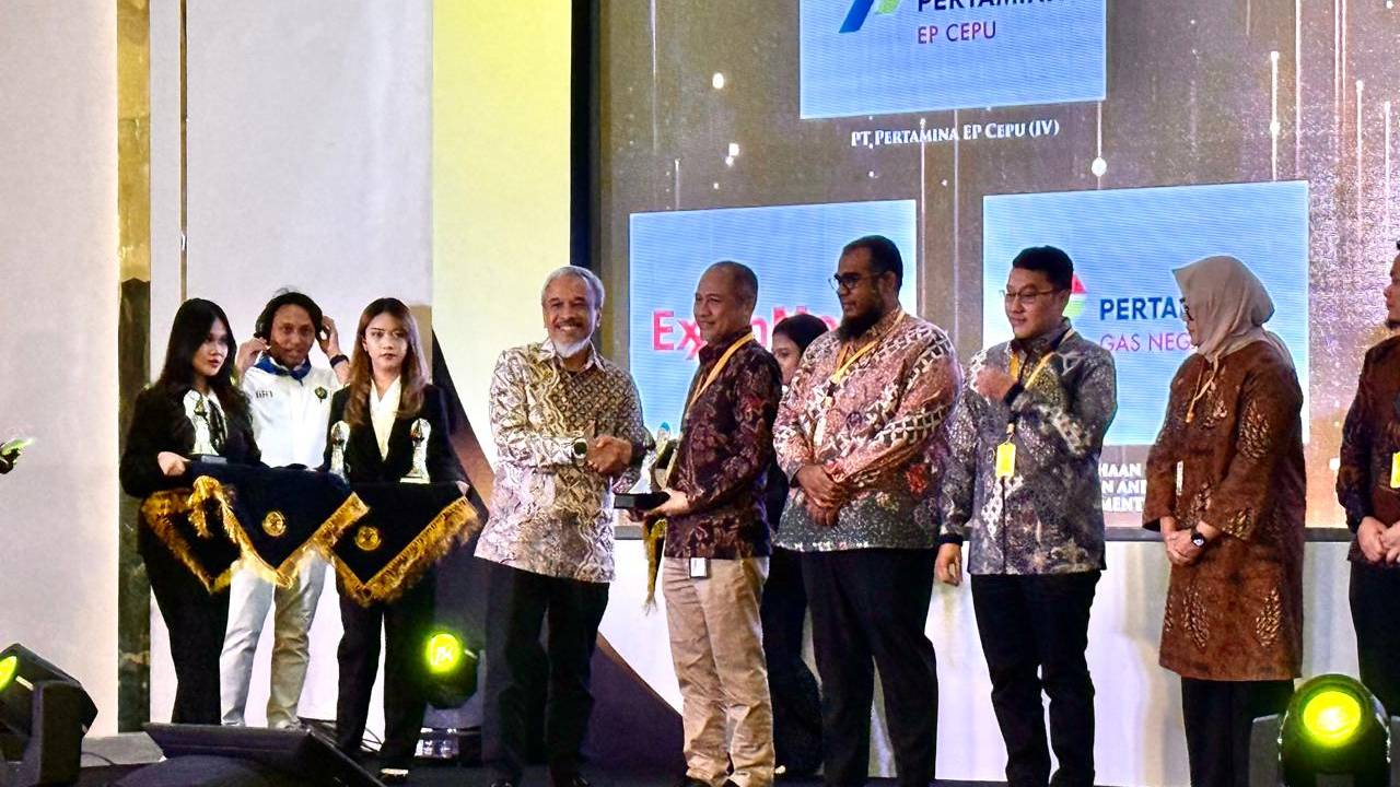 Pertamina EP Cepu Raih Penghargaan Tertinggi Keselamatan Migas Patra Nirbhaya Karya Utama