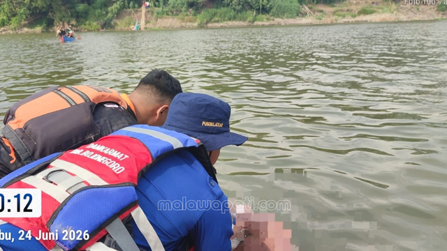 Remaja Tenggelam di Sungai Bengawan Solo Padangan Ditemukan