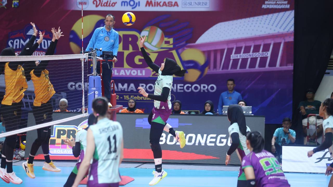 Proliga 2026, JPE Kalahkan Popsivo Polwan Makin Mantab Pimpin Klasemen