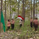 Kenalkan dan Jaga Hutan Lewat Saka Wanabakti Angkatan 27 KPH Padangan