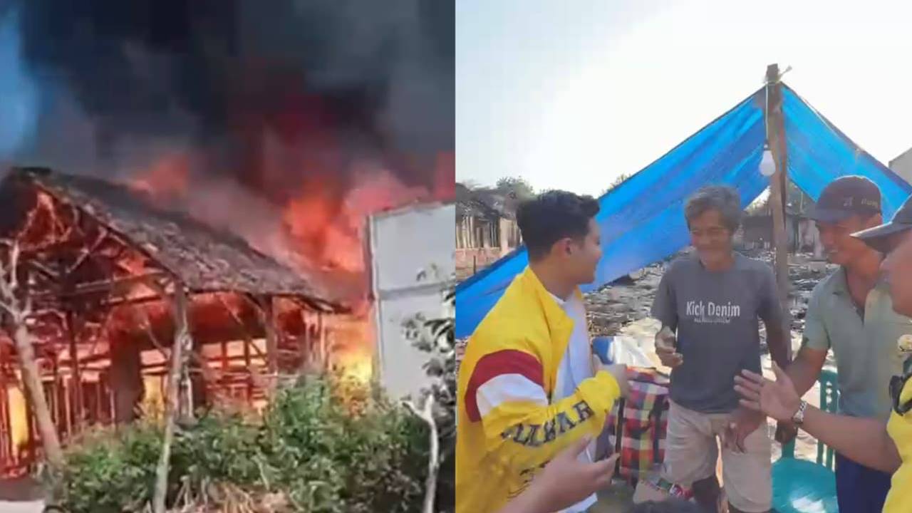 Aksi Peduli AMPG Bojonegoro Untuk Korban Kebakaran di Temayang