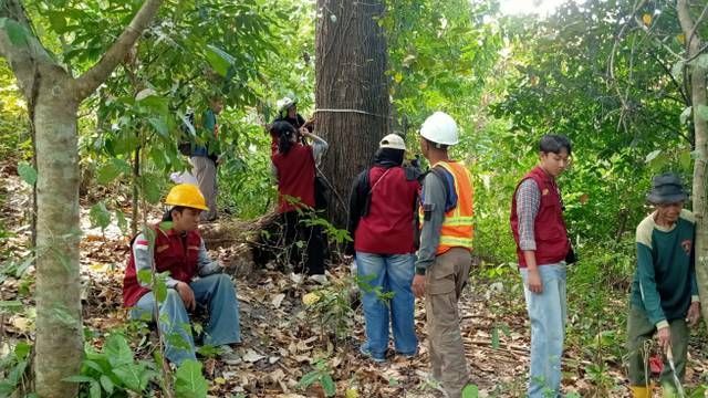 Survei Biodiversity Gencar Dilakukan Mahasiswa dan Perhutani KPH Padangan Untuk Jaga Hutan